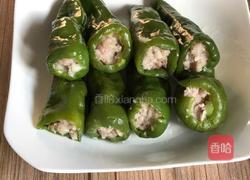 青椒酿肉的做法图解10
