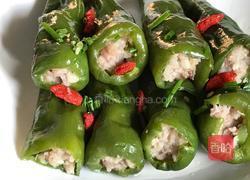 青椒酿肉的做法图解12