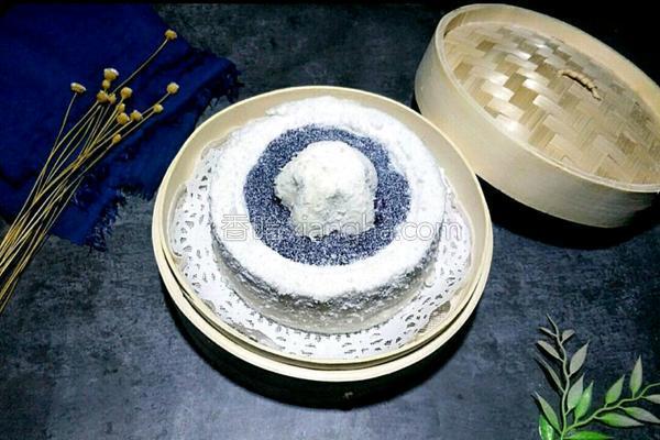 青花瓷米粉蒸糕