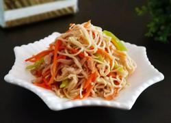 金针菇炒肉丝