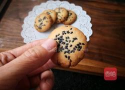 香酥芝麻饼干的做法图解9