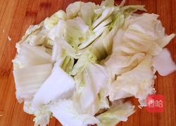 培根胡萝卜炒白菜的做法图解3