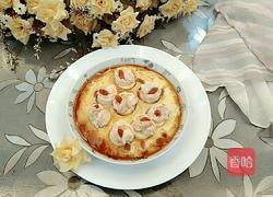 豆腐虾仁蒸水蛋的做法图解11