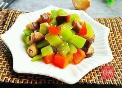 香菇炒笋丁的做法图解6