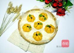 南瓜糯米豆沙包的做法图解13