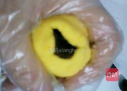 南瓜糯米豆沙包的做法图解8