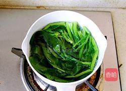 虾皮菠菜鸡蛋汤的做法图解2