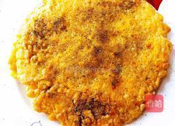 椒盐玉米烙的做法图解7