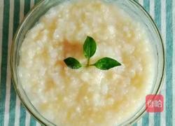 双米雪梨粥 (宝宝辅食)的做法图解6