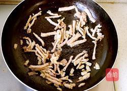 蒜苔炒肉的做法图解4