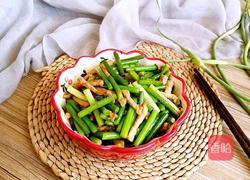 蒜苔炒肉的做法图解10