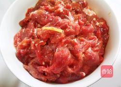 青椒牛柳的做法图解5