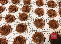 年味甜点之奶油巧克力曲奇的做法图解19