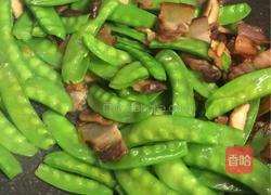 粤式－荷兰豆香菇炒腊肉的做法图解7