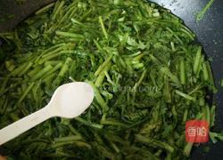 蒜拌茼蒿的做法图解3