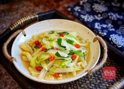 炒娃娃菜的做法图解10