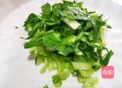 腊肠菜炒饭的做法图解4