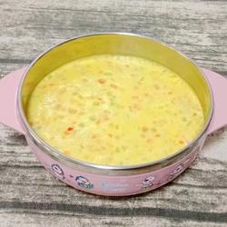 米饭鸡蛋羹 (宝宝辅食）的做法[图]