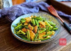 蒜苔炒鸡蛋的做法图解9