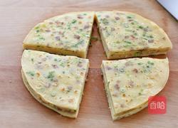 葱花培根鸡蛋饼的做法图解8