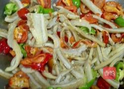 爆炒牛肚的做法图解5