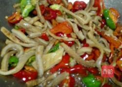 爆炒牛肚的做法图解6