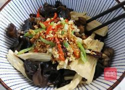 #河北菜#木耳拌腐竹的做法图解11