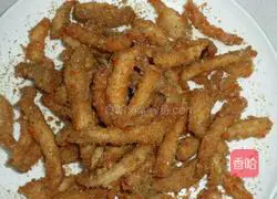 Illustration of how to make fried chicken tenders 10