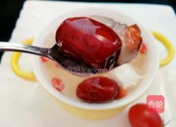 红枣枸杞银耳羹的做法图解8