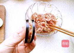 炸茄盒的做法图解4