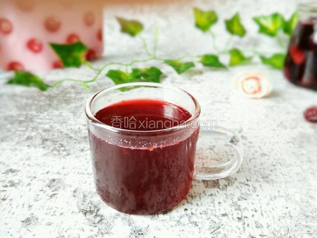 黑桑椹果汁