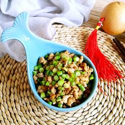 肉沫炒蒜苔的做法[图]