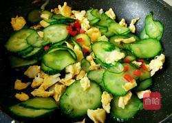 黄瓜炒蛋的做法图解7
