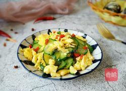 黄瓜炒蛋的做法图解8