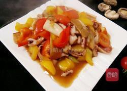 菜椒炒鱿鱼的做法图解10