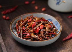 香辣花生米小鱼干