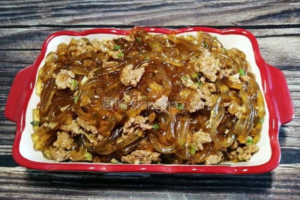 ＃河北＃肉沫粉条（蚂蚁上树）