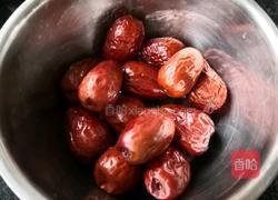 大枣红糖发糕的做法图解1