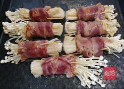 ＃河北＃金针菇培根卷的做法图解7