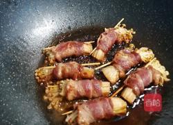 ＃河北＃金针菇培根卷的做法图解11