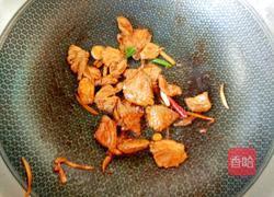 肉炒四季豆的做法图解5