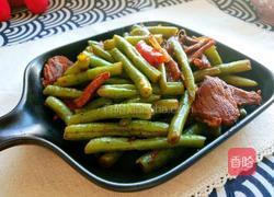 肉炒四季豆的做法图解8