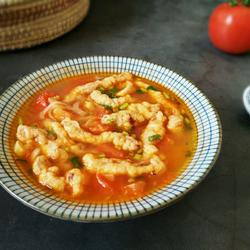 番茄浓汤炸肉的做法[图]