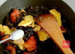 番茄鸡蛋炒木耳的做法图解14