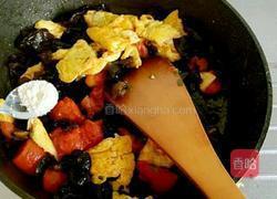番茄鸡蛋炒木耳的做法图解15