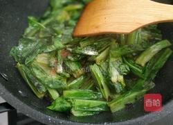 豆豉油麦菜的做法图解6