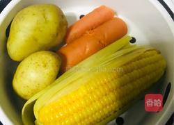 奶香虾仁土豆泥沙拉的做法图解1