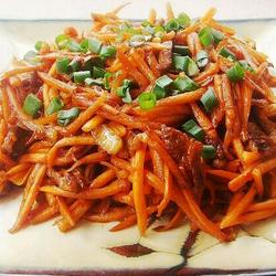 萝卜丝炒肉的做法[图]