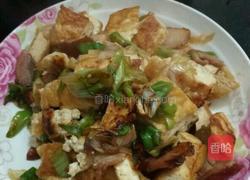大葱爆豆腐的做法图解7