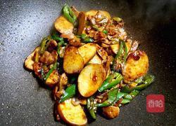 素鸡炒肉的做法图解8